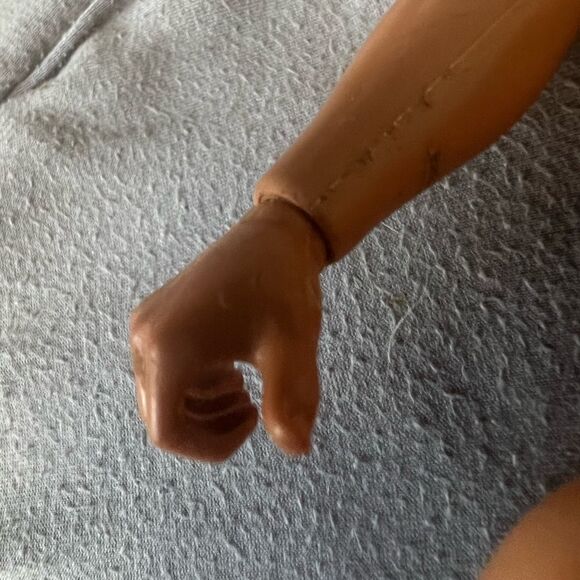 Vintage Ken Mattel Doll Rooted Brown Mod Hair 1968 adjustable waist & hands - Picture 5 of 7